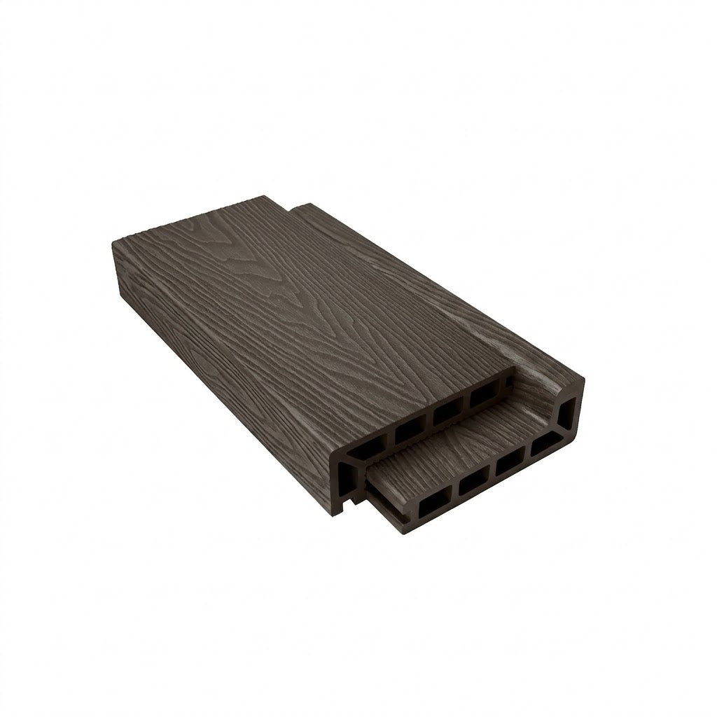 Dark Brown Step Edge Image 