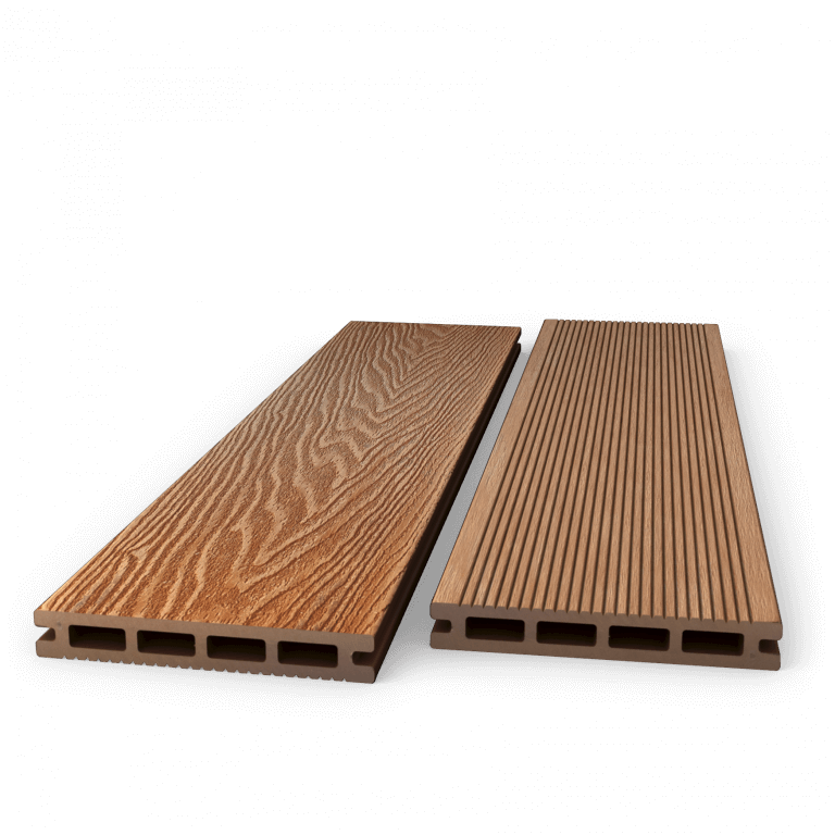 2.8m Brown Composite Decking Board